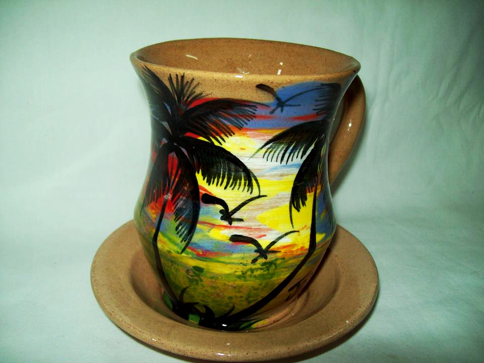 Cup & Saucer - Sweet Jamaica Shopping