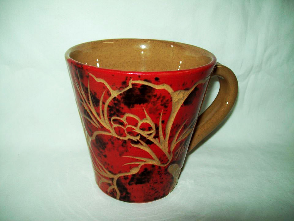 Carved Coffee cups - Sweet Jamaica Shopping