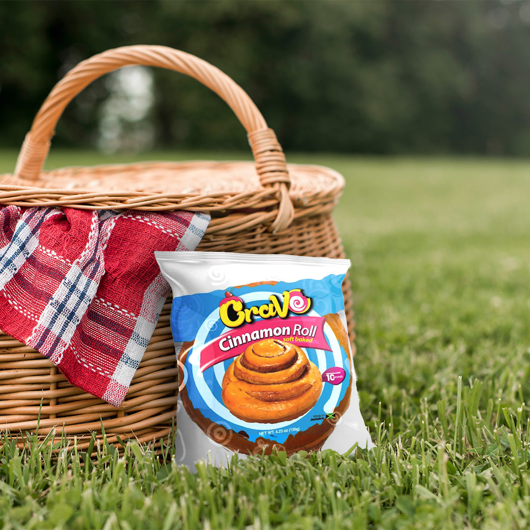 CRAVE CINNAMON ROLL (3 units) - Sweet Jamaica Shopping