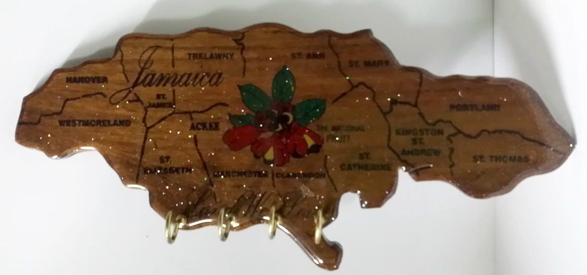 Jamaica Shape Key holder - Sweet Jamaica Shopping
