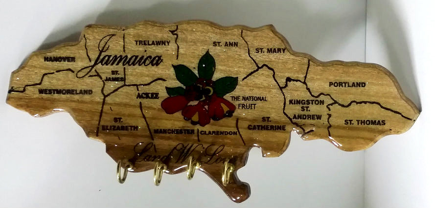 Jamaica Shape Key holder - Sweet Jamaica Shopping