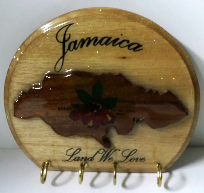 Wooden coaster set - Sweet Jamaica Shopping