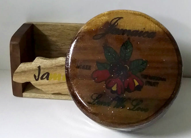 Wooden coaster set - Sweet Jamaica Shopping