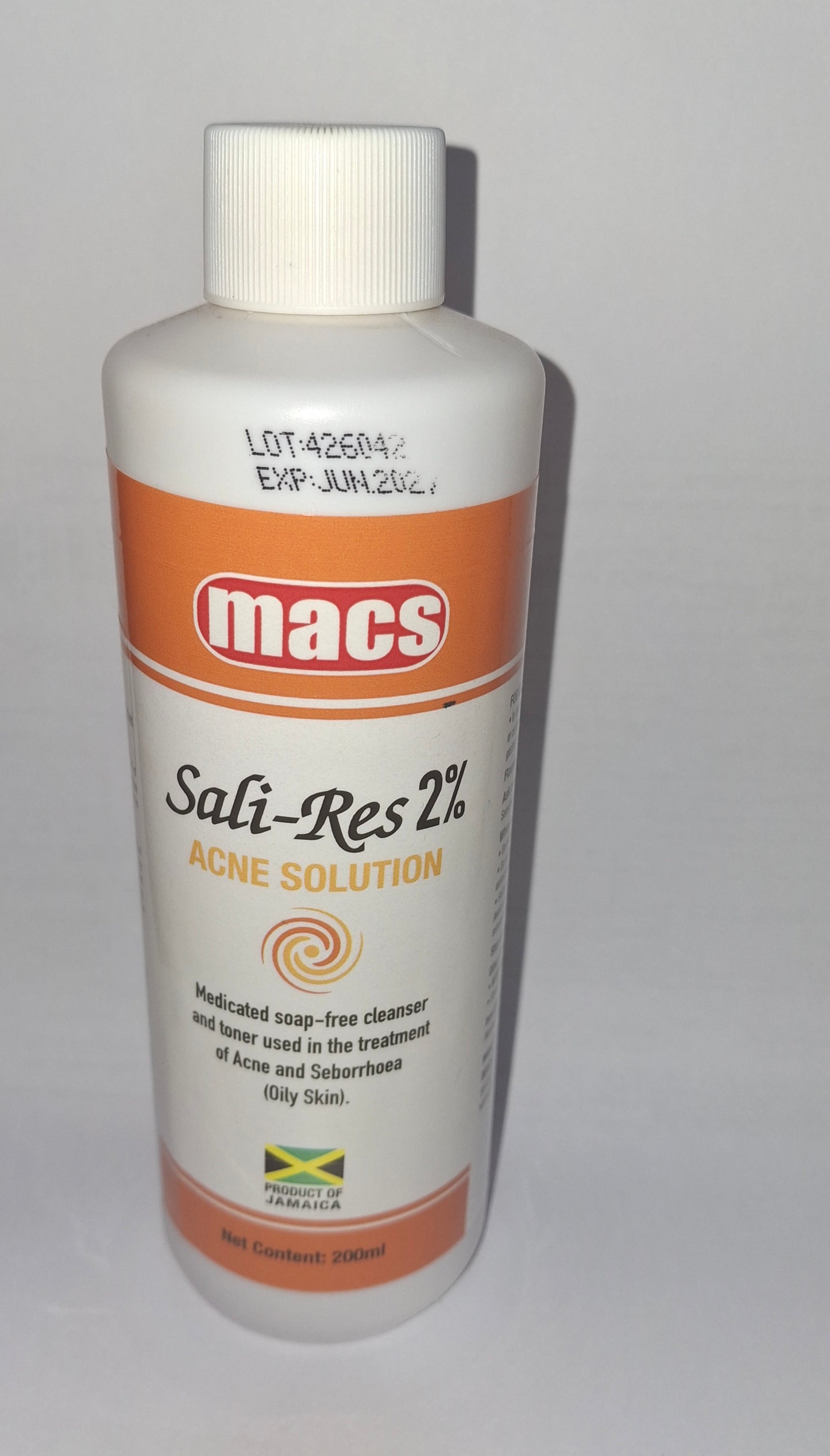 Sali-Res Acne Solution 2% 200ML - Sweet Jamaica Shopping