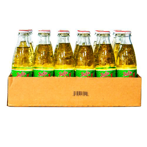of Solo Apple J Bottle, 8oz case 24 units - Sweet Jamaica Shopping