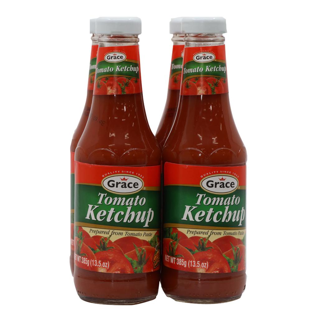 Grace Ketchup 4 Units / 13.5 oz - Sweet Jamaica Shopping