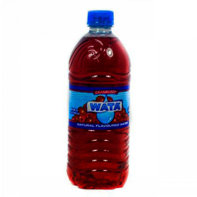 WATA CRANBERRY FLAVOURED ASSRT. 600ML (pk 3) - Sweet Jamaica Shopping