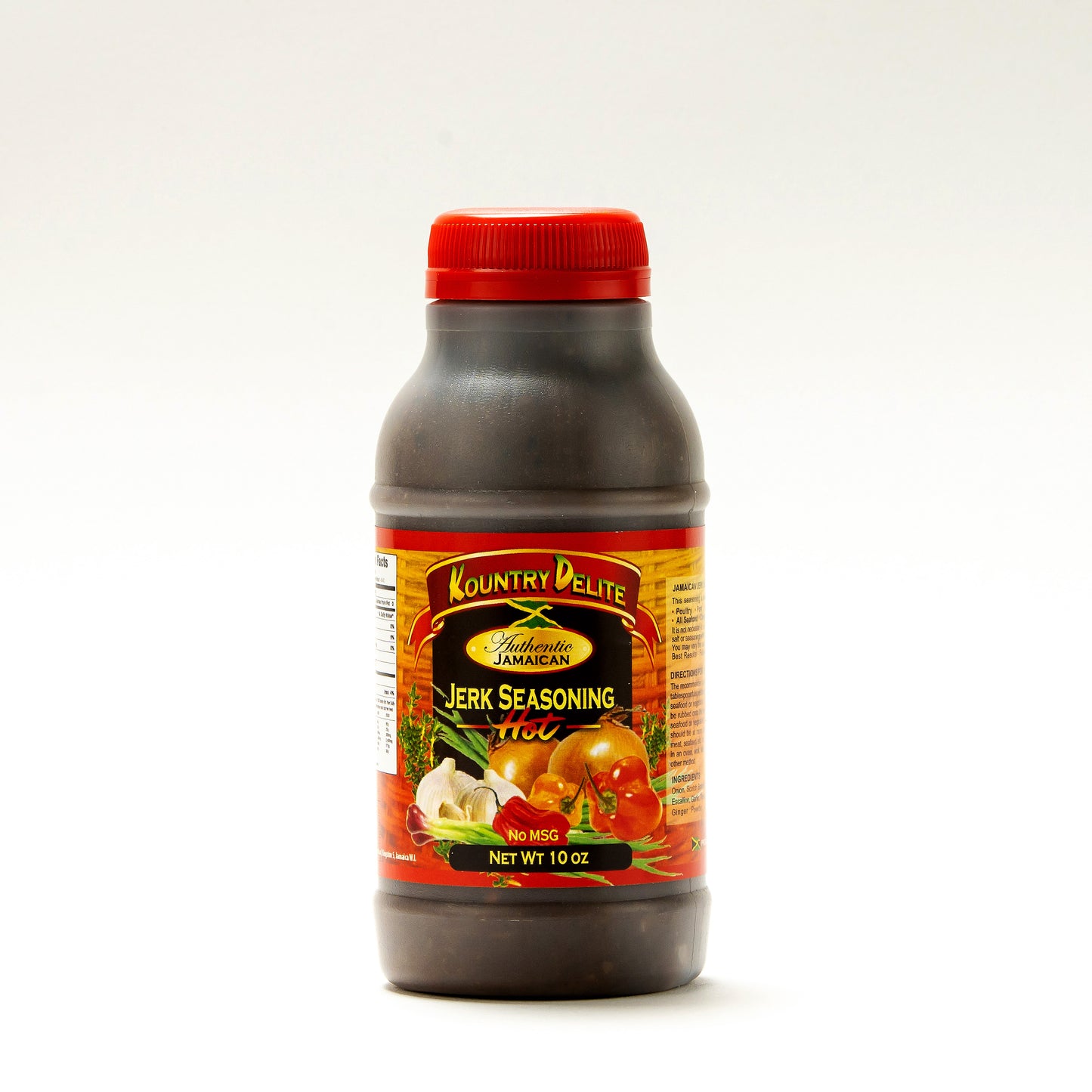 Kountry Delight Hot Jerk Seasonings 10oz bottle - Sweet Jamaica Shopping