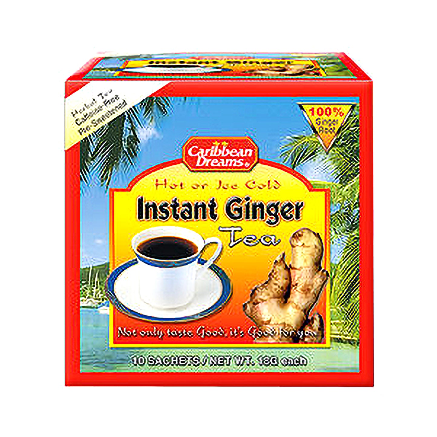 Caribbean Dreams Instant Ginger Tea - Sweet Jamaica Shopping