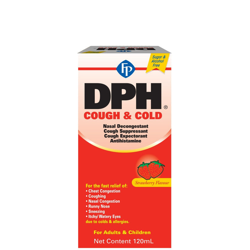 DPH Cough & Cold (120ml) - Sweet Jamaica Shopping