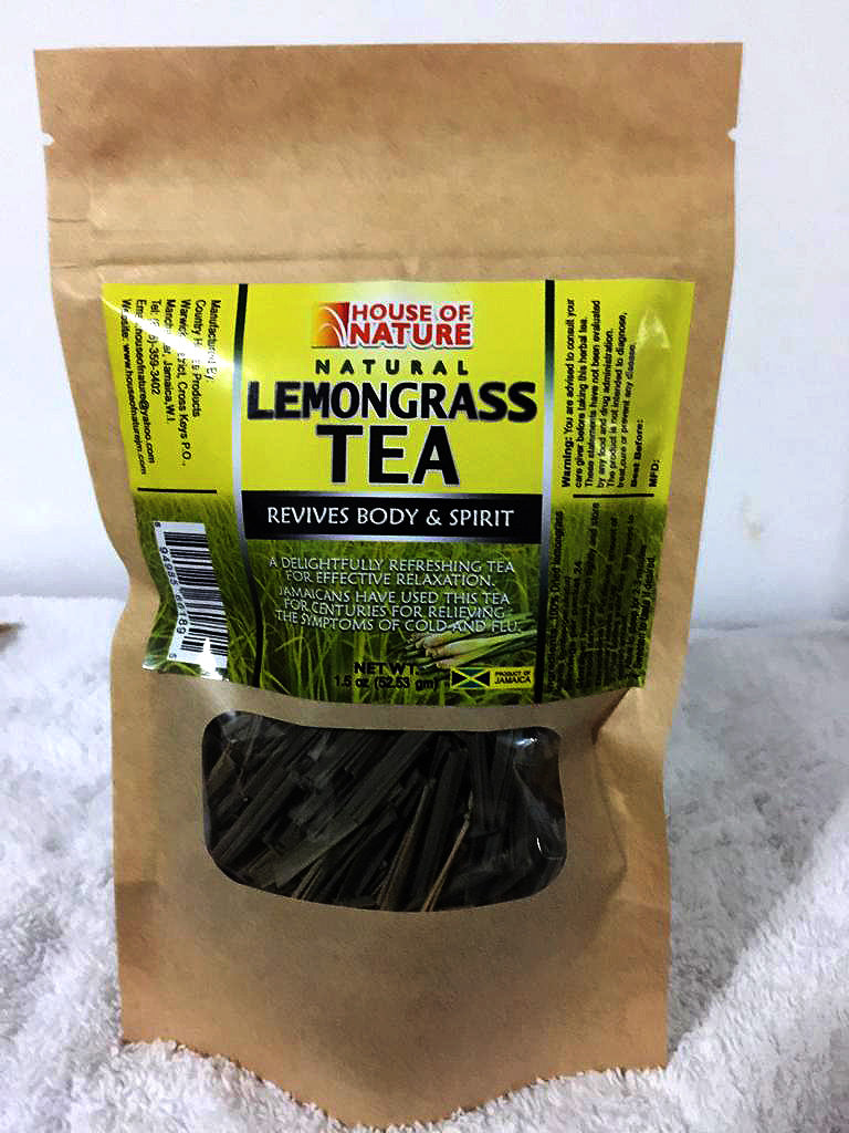 Natural Lemongrass Tea pk - Sweet Jamaica Shopping