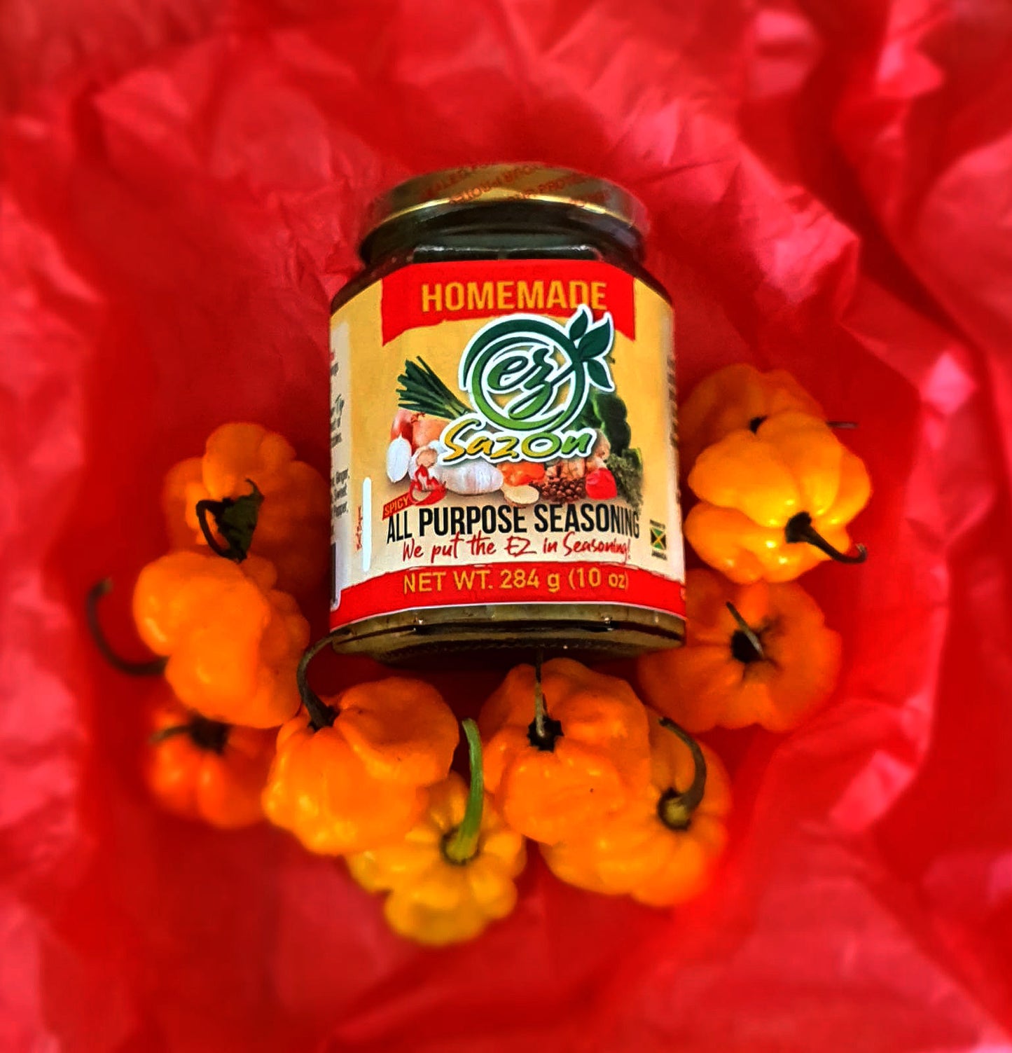 EZ Sazón Spicy All Purpose Seasoning 10oz - Sweet Jamaica Shopping