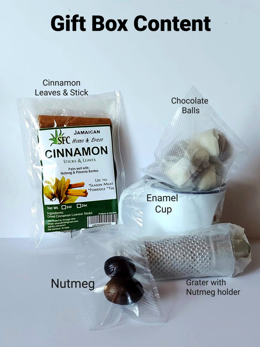 Chocolate tea box - Sweet Jamaica Shopping