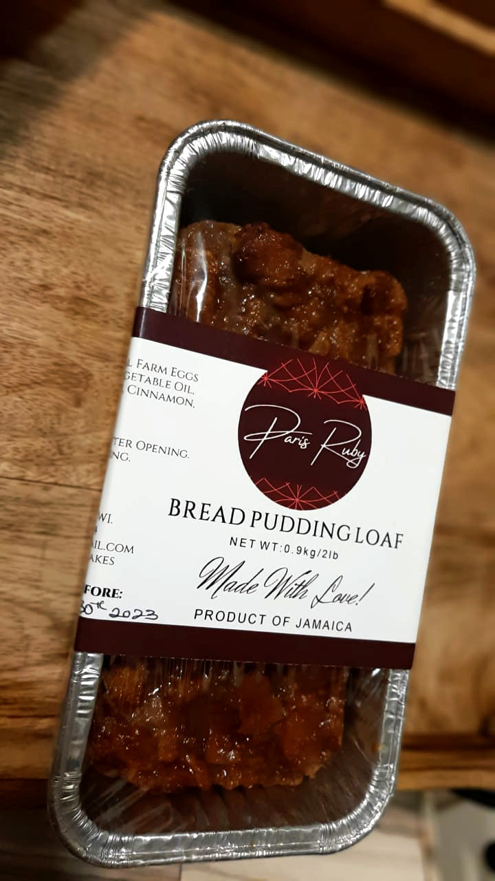 Paris Ruby bread pudding 2lbs - Sweet Jamaica Shopping