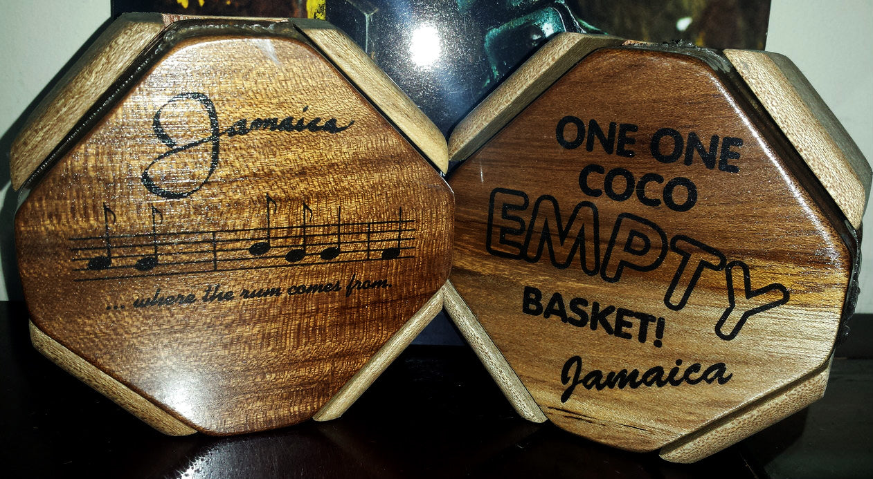 Coaster with words - Sweet Jamaica Shopping
