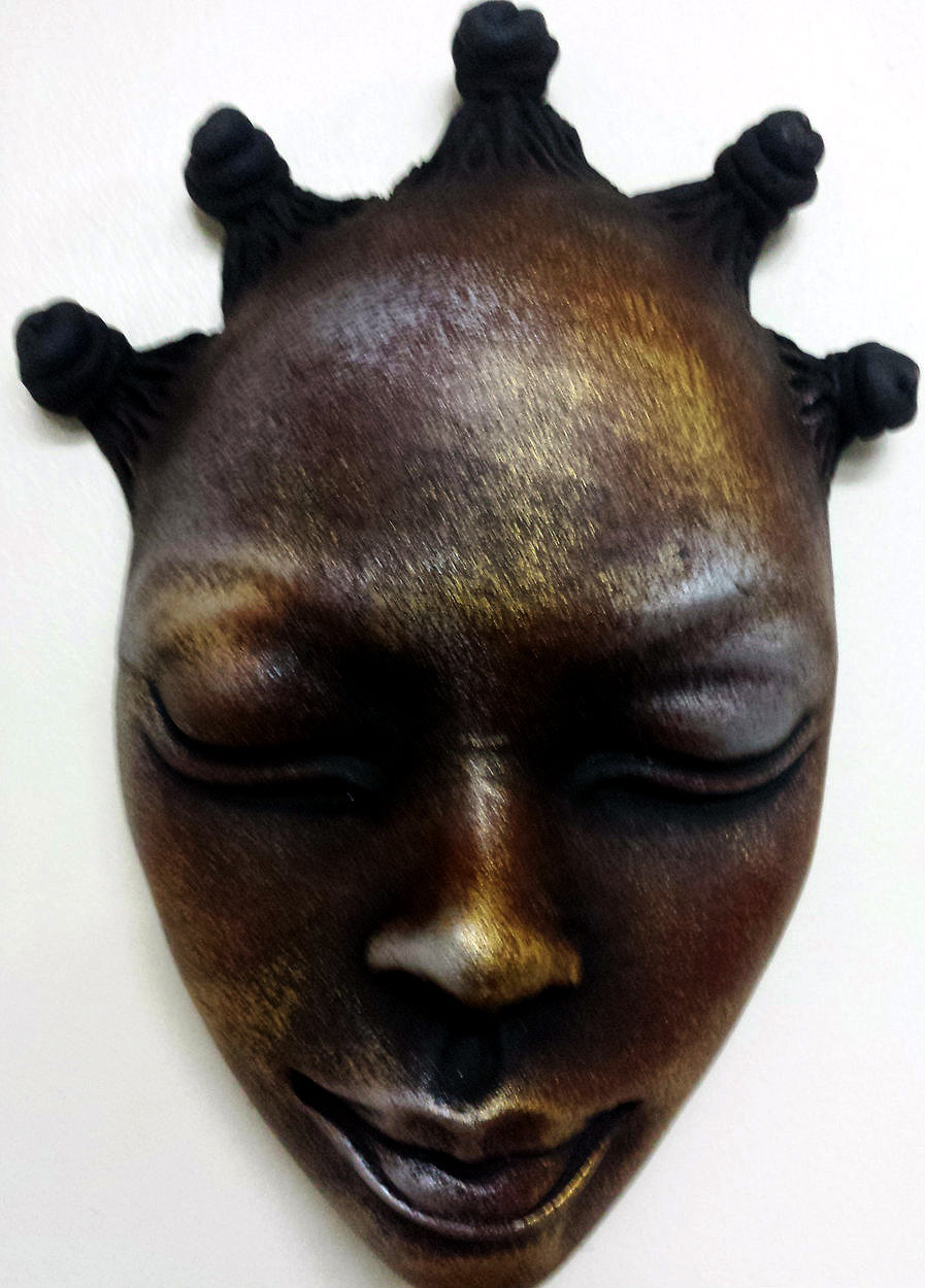 Lrg Nubian Bumpy Head Mask - Sweet Jamaica Shopping