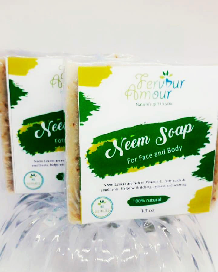 Neem soap by fevour Amour - Sweet Jamaica Shopping