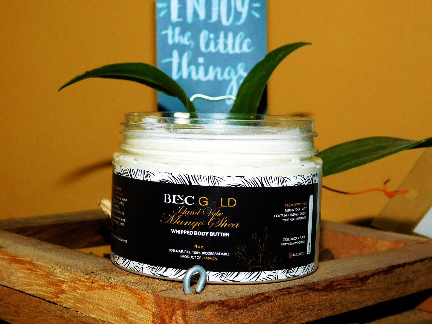 Island Vybe Mango Shea Whipped Body Butter - Sweet Jamaica Shopping