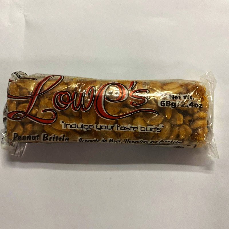 Lowes peanut brittle 68g - Sweet Jamaica Shopping