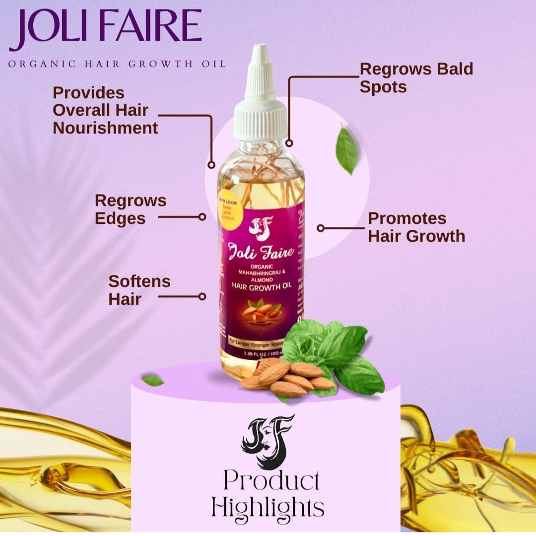 Jolie Faire hair growth oil - Sweet Jamaica Shopping