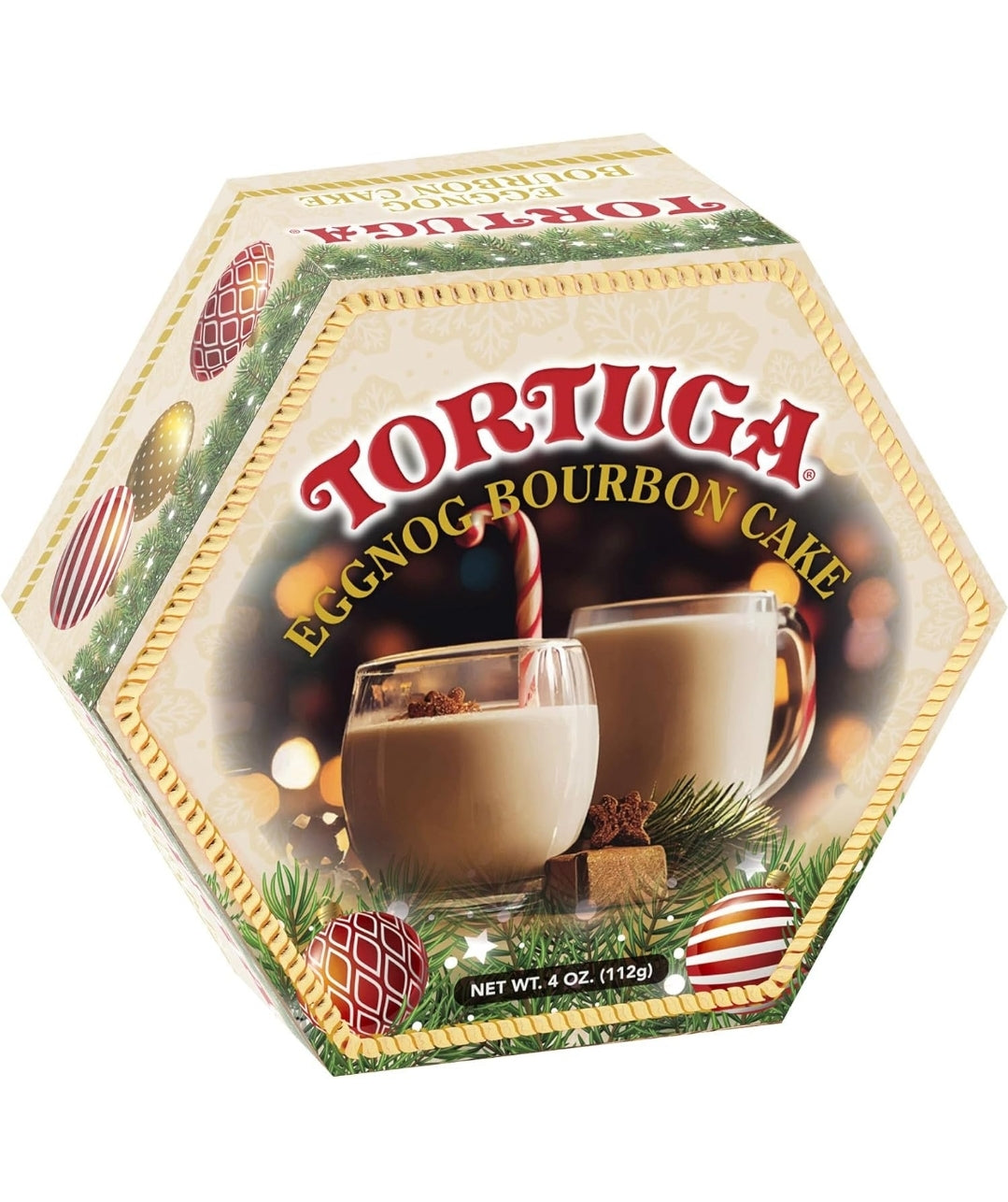 TORTUGA Eggnog Bourbon Cake (4 oz)