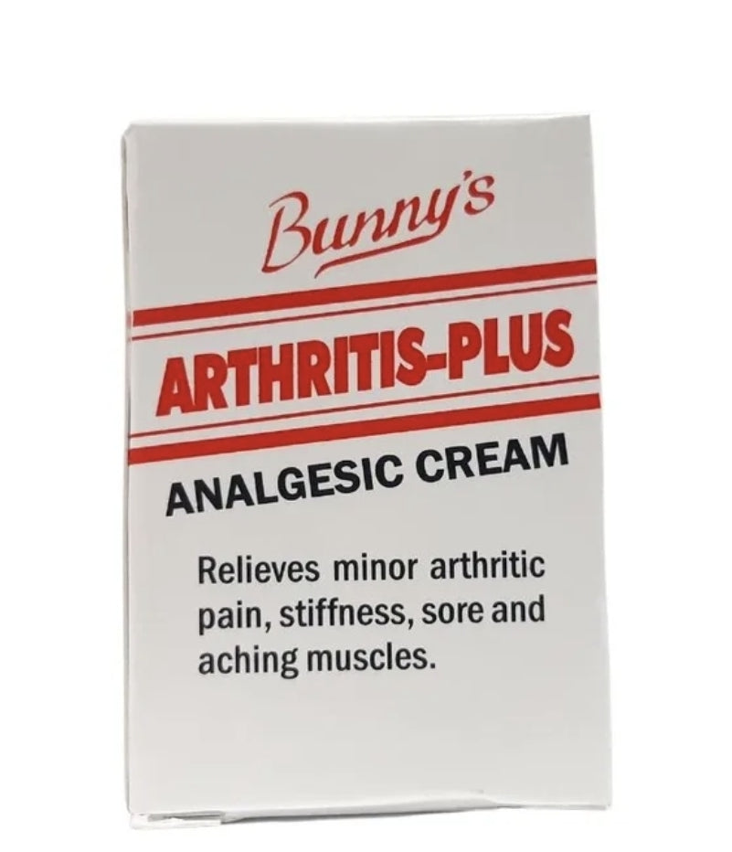 Bunny's Arthritis-Plus Analgesic Cream 28g