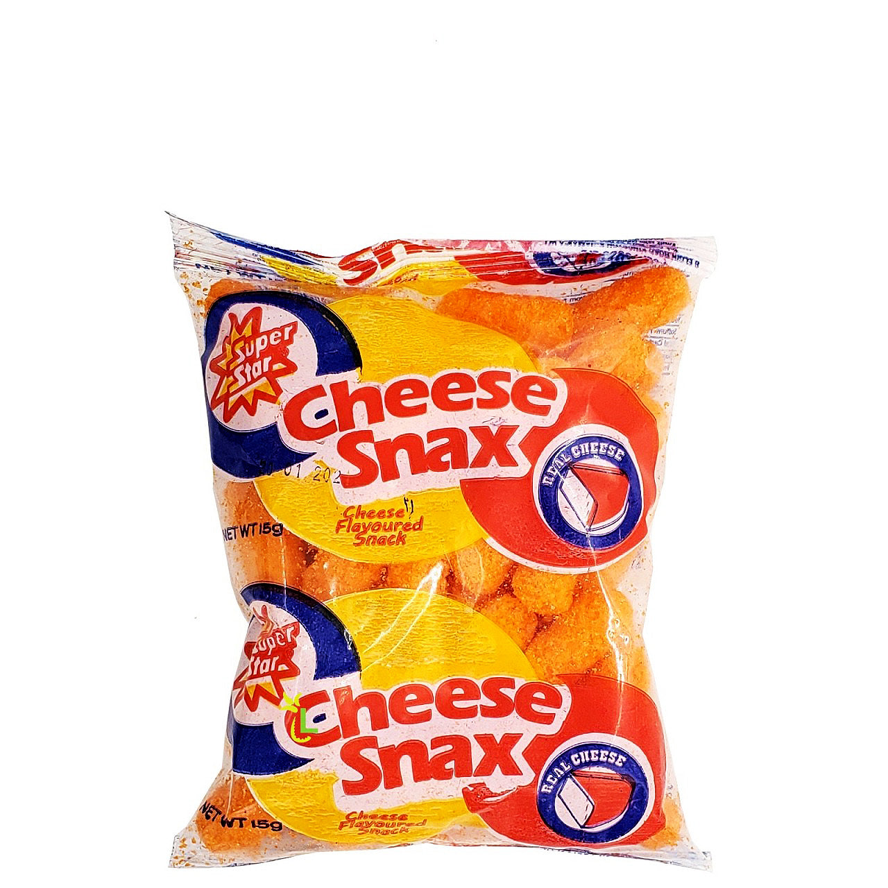 SUPER STAR CHEESE SNAX 15G pack of 12