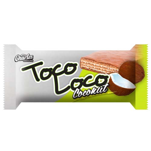 Toco Loco Wafer 3 units - Sweet Jamaica Shopping