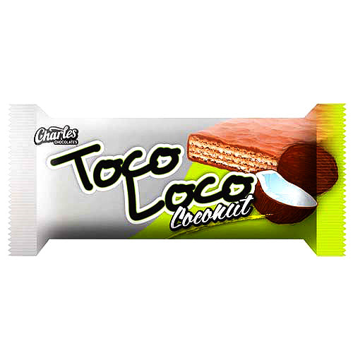 Toco Loco Wafer 3 units - Sweet Jamaica Shopping