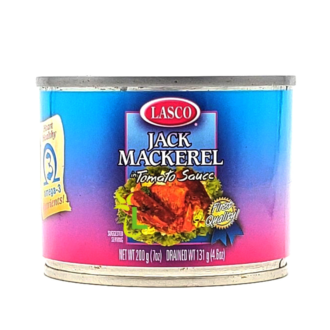 LASCO JACK MACKEREL TOMATO SAUCE 200G - Sweet Jamaica Shopping