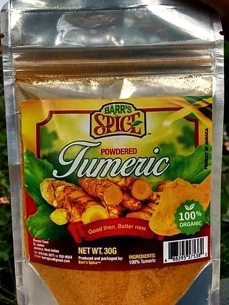 Turmeric Powder Barrspice - Sweet Jamaica Shopping