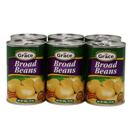Grace Broad Beans 6 units - Sweet Jamaica Shopping