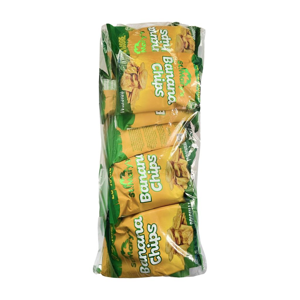 St Mary's Banana Chips 15 units 30g - Sweet Jamaica Shopping