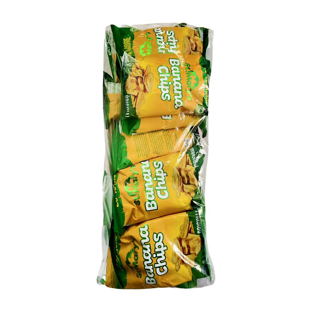 St Mary's Banana Chips 15 units 30g - Sweet Jamaica Shopping