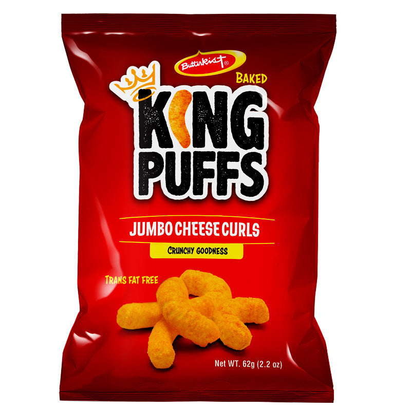 Butterkist King Puffs Jumbo Cheese Curls (Set of 3) - Sweet Jamaica Shopping
