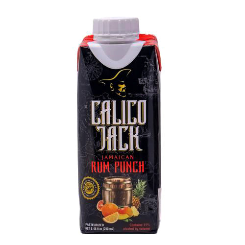 Calico Jack Fruit Blend Flavored Jamaican Rum Punch 6 Units / 250 ml - Sweet Jamaica Shopping