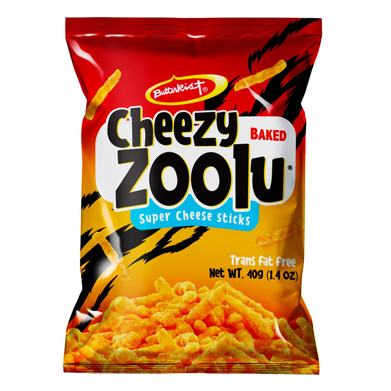 Butterkist Cheezy Zoolu Super Cheese Sticks ( set of 6) - Sweet Jamaica Shopping