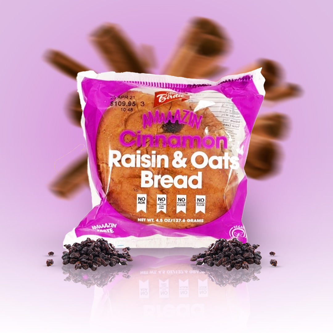 Miss Birdie cinnamon Raisin Oat bread set of 3 - Sweet Jamaica Shopping