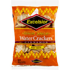 Excelsior cinnamon Water Crackers 300 g (Pack of 3) - Sweet Jamaica Shopping