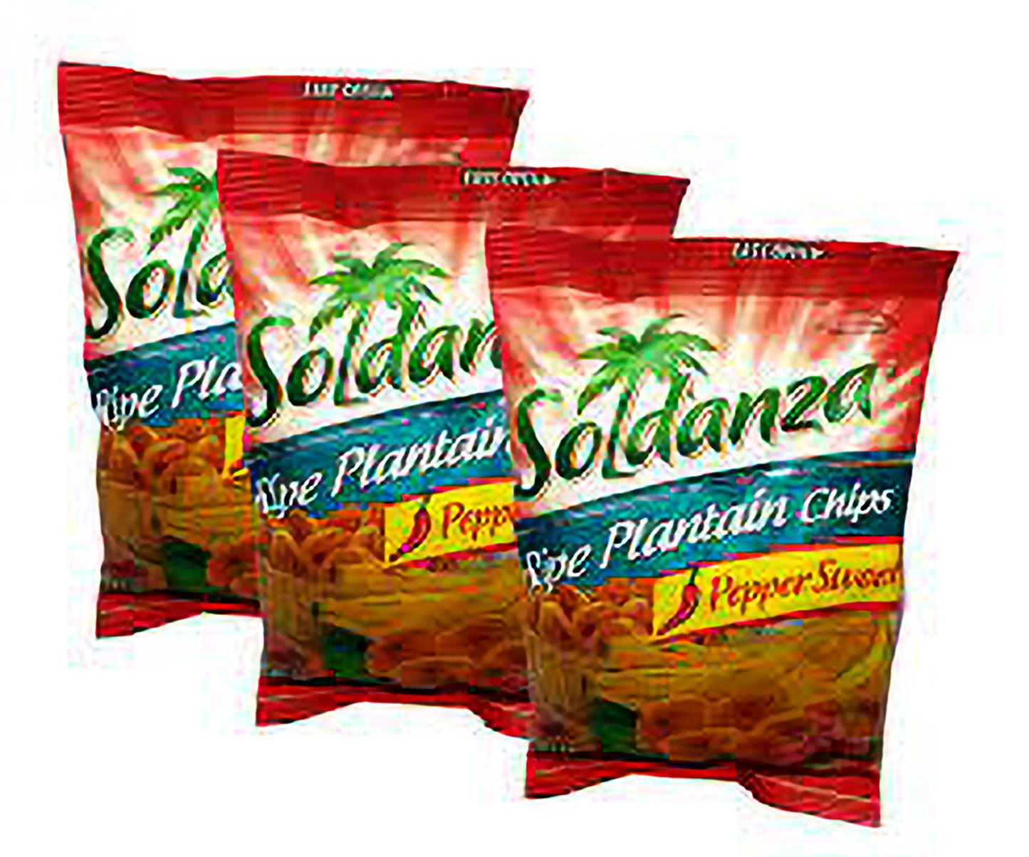 SOLDANZA RIPE PLANTAIN CHIPS PEPPER 12 units - Sweet Jamaica Shopping
