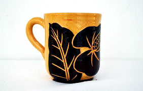 Carved Coffee cups - Sweet Jamaica Shopping