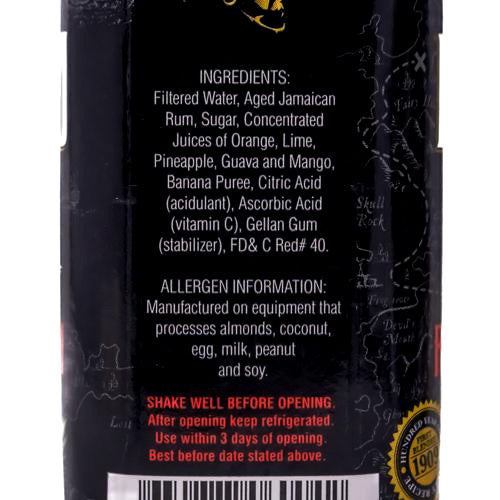 Calico Jack Fruit Blend Flavored Jamaican Rum Punch 6 Units / 250 ml - Sweet Jamaica Shopping