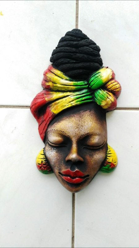 Lrg Wrap Head Mask - Sweet Jamaica Shopping