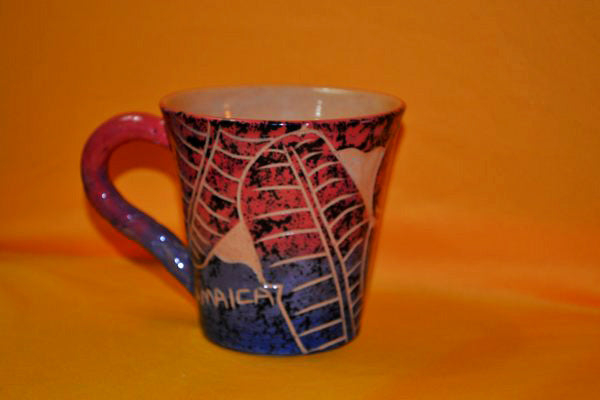 Carved Coffee cups - Sweet Jamaica Shopping