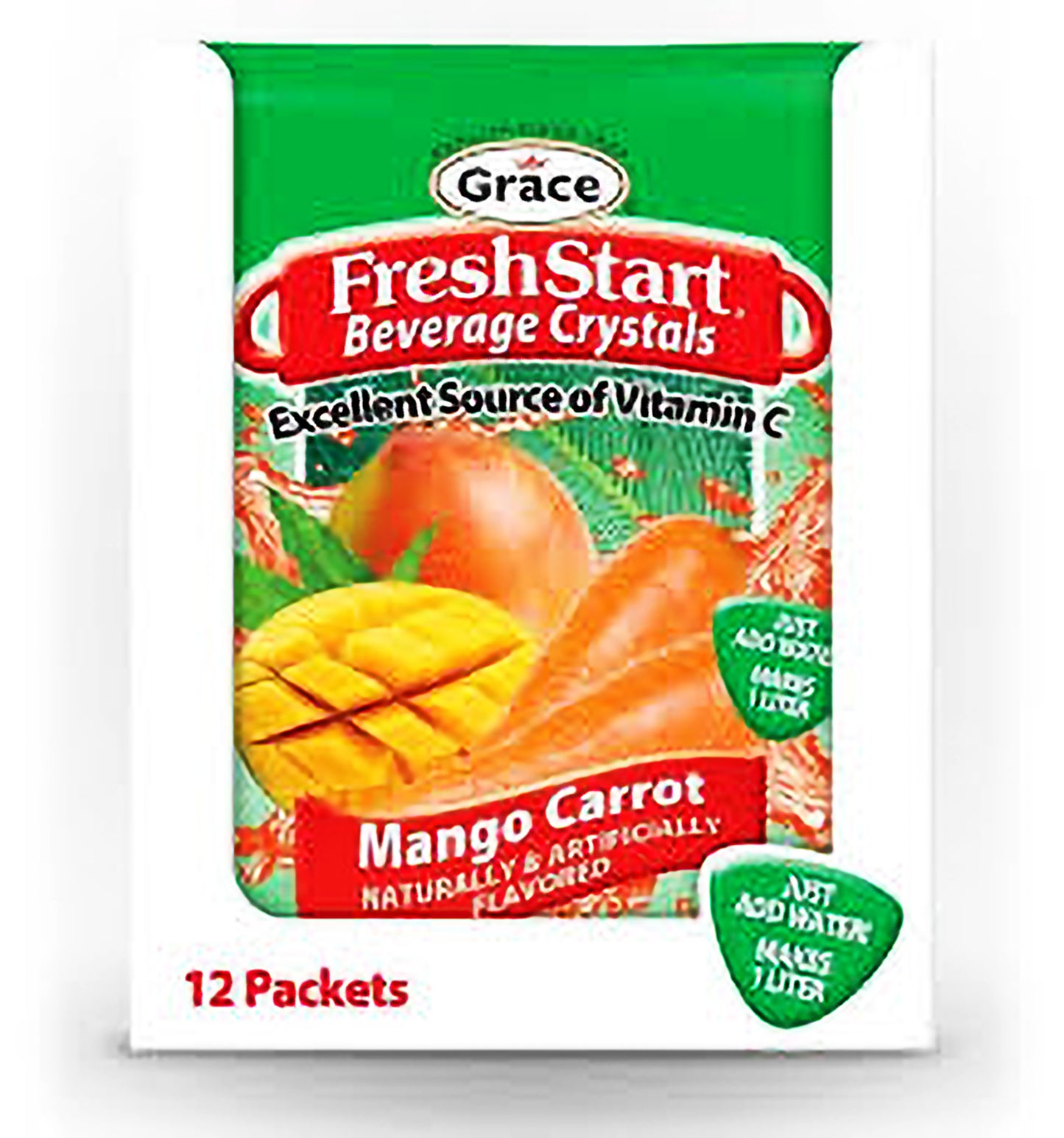 Fresh Start Drink Mix packs of 12 - Sweet Jamaica Shopping