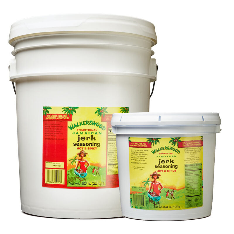 Walkerswood hot Jamaican Jerk Seasoning, 9.25-Pound - Sweet Jamaica Shopping