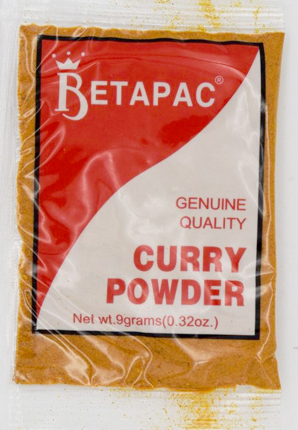Betapac Curry 9g- pack of 6 - Sweet Jamaica Shopping