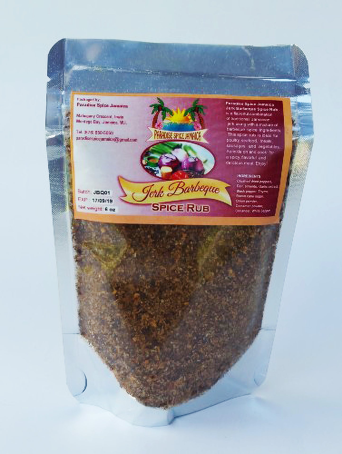 Paradise Spice Jerk BBq Rub (6oz) - Sweet Jamaica Shopping