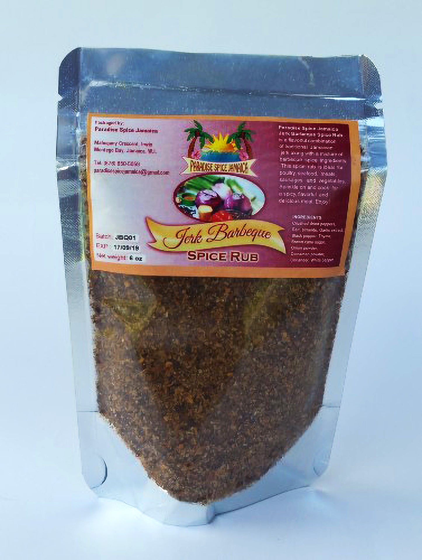 Paradise Spice Jerk BBq Rub (16oz) - Sweet Jamaica Shopping