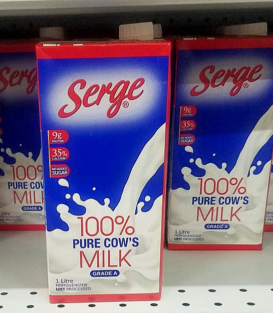 Serge milk 1 litre - Sweet Jamaica Shopping